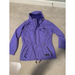 Vintage 90s Purple Winter Coat - Ski Jacket Size W Large - EXCELLENT Condition